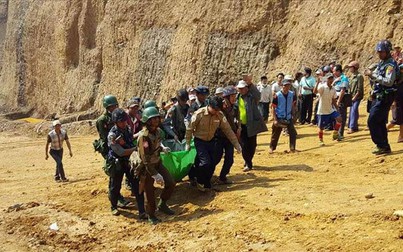 Lở đất ở khu khai thác mỏ đá quý tại Myanmar, hơn 50 người thương vong