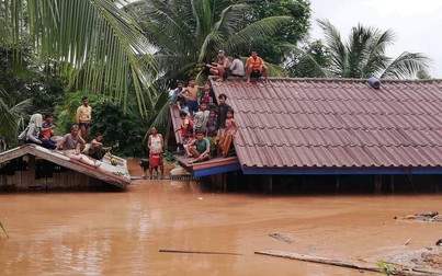 Vỡ đập thủy điện ở Lào: Chưa có thông tin người Việt tại Lào bị thương vong