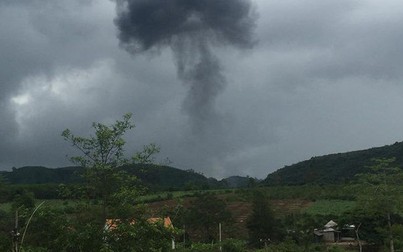 Máy bay quân sự rơi ở huyện Nghĩa Đàn, Nghệ An