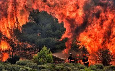 Thảm họa cháy rừng làm hơn 100 người thương vong ở Hy Lạp