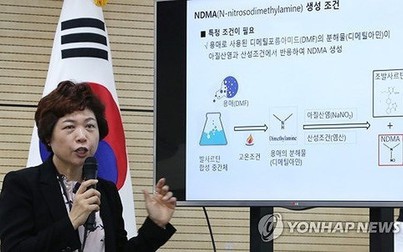 Hàn Quốc thu hồi thuốc trị huyết áp xuất xứ Trung Quốc chứa hoạt chất gây ung thư