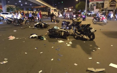 Nữ tài xế lái BMW gây tai nạn liên hoàn tại Sài Gòn khiến nhiều người thương vong