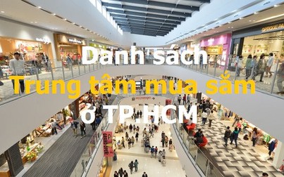 Danh sách Trung tâm mua sắm tại TP.HCM