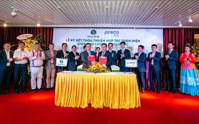 Công ty Phú Long ký kết thỏa thuận hợp tác toàn diện với Posco E&C