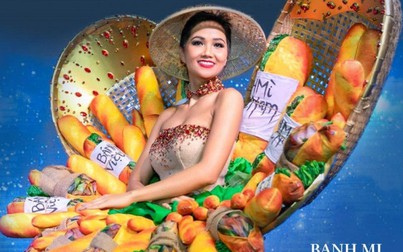 H'Hen Niê tự tin trình diễn 'Bánh mì' tại Miss Universe 2018