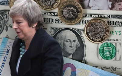 Bảng Anh lên bàn cược cùng tương lai Thủ tướng Anh Theresa May