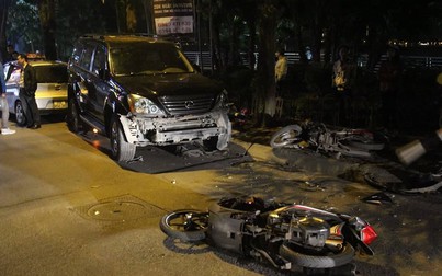 Tìm ra danh tính nữ tài xế xe Lexus gây tai nạn liên hoàn ở Hà Nội
