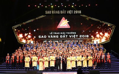 Sao Vàng Đất Việt 2018 vinh danh các thương hiệu mạnh, đóng góp vào sự nghiệp phát triển đất nước