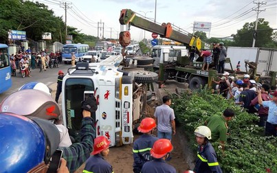 Hai vụ tông xe liên tiếp nhiều xe máy ở Sài Gòn, 1 người chết