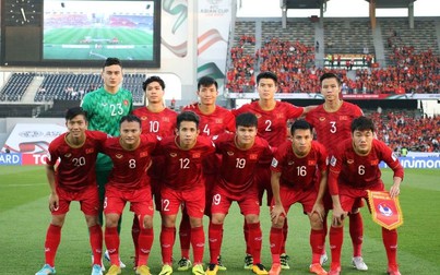 Thua hai trận ở Asian Cup 2019, tuyển Việt Nam bị đánh bật khỏi top 100 bảng xếp hạng FIFA