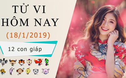 Tử vi hôm nay 18/1/2019 của 12 con giáp: Dần tiền về, Mão bình an