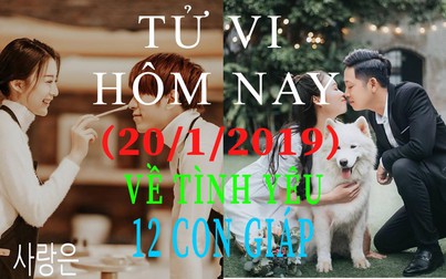 Tử vi hôm nay 20/1/2019 về tình yêu của 12 con giáp: Ngọ rung động, Dần chênh vênh