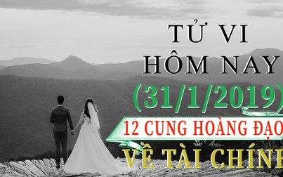 Tử vi hôm nay 31/1/2019 về tài chính của 12 cung hoàng đạo: Bọ Cạp thu nhập cao, Cự Giải chi tiêu nhiều