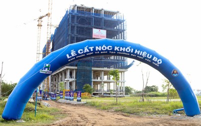 Trường đại học đầu tiên ở khu E Bình Chánh cất nóc, đưa bất động sản lên vùng giá mới