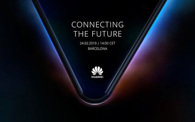 Smartphone màn hình gập hỗ trợ 5G của Huawei sẽ ra mắt ngày 24/2