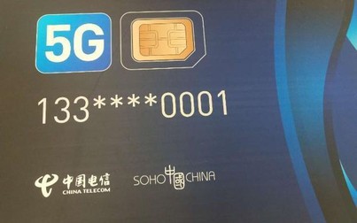 Trung Quốc phát hành SIM điện thoại di động 5G đầu tiên