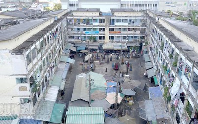 Cận cảnh 2 chung cư chờ sập khiến 600 hộ dân phải di dời khẩn cấp ở Sài Gòn