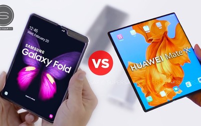 Samsung chê Mate X quá đơn giản và không thể so sánh với màn hình gập của Galaxy Fold