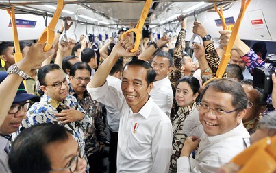 Indonesia khai trương tuyến tàu điện ngầm đầu tiên ở thủ đô Jakarta