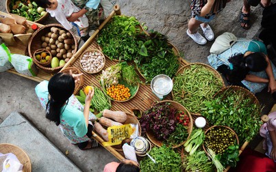 Đi chợ phiên xanh, sạch ở Sài Gòn