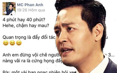 Bỡn cợt vụ clip sex hot girl Trâm Anh, MC Phan Anh bị chỉ trích