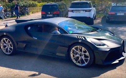 Ngắm "quái vật" Bugatti Divo trị giá 135 tỷ đồng ngoài đời thực