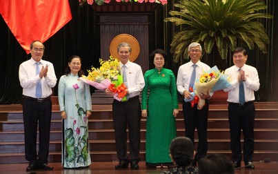 Ông Võ Văn Hoan và ông Ngô Minh Châu được bầu giữ chức Phó chủ tịch UBND TP.HCM
