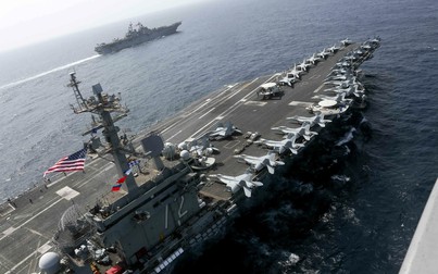 Hải quân Mỹ tập trận tại Biển Arab nhằm đối phó Iran