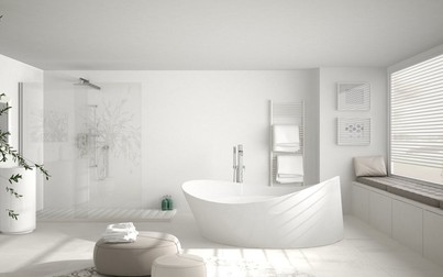 10 mẫu nhà tắm nhỏ, đẹp và tối giản