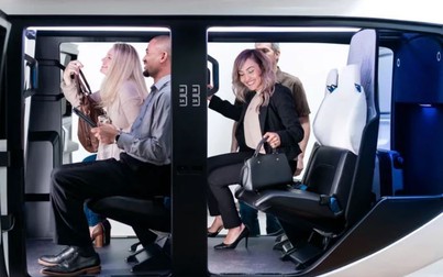 Uber tiết lộ thiết kế bên trong chiếc taxi bay ‘Uber Air’