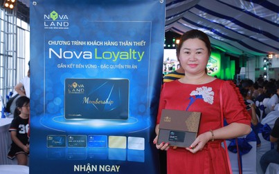 Thẻ thành viên NOVALOYALTY “trao tay” hàng ngàn khách hàng tại Novaland Expo 2019
