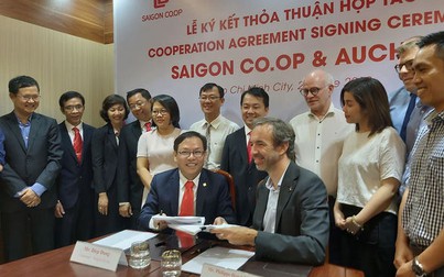 Saigon Co.op tiếp quản toàn bộ hệ thống siêu thị Auchan