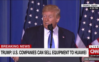 Ông Trump gỡ bỏ lệnh trừng phạt với Huawei tại G20