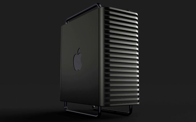 Ngắm concept Mac Pro 2020 với lưới tản nhiệt đen sang trọng