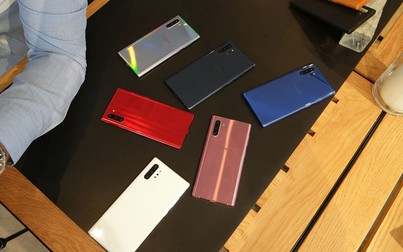 Samsung Galaxy Note 10 và Note 10+ có bao nhiêu màu để lựa chọn?