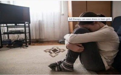 Trị liệu nghệ thuật giúp các bạn thanh thiếu niên giảm stress hiệu quả