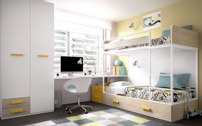 Những mẫu thiết kế phòng ngủ đẹp dành cho bé gái từ 12 đến 15 tuổi