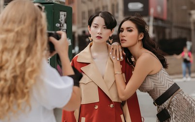 Minh Tú chiếm trọn spotlight trong ngày mở màn street style của New York Fashion Week 2019
