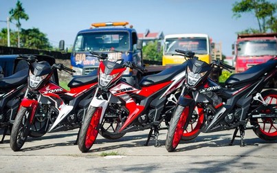 Giá xe máy Honda Sonic 150R tháng 9/2019: Các phiên bản màu Trắng, Đen mâm đỏ tăng giá