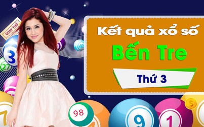 XSBT 17/9/2019: Trực tiếp xổ số Bến Tre thứ Ba ngày 17/9