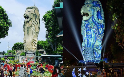 Vì sao bức tượng sư tử biển, biểu tượng của quốc đảo Singapore bị dỡ bỏ?