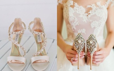 4 mẫu giày cưới đẹp kiêu sa đang là hot trend mùa cưới 2019