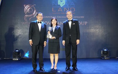 Tập đoàn Novaland nhận giải thưởng Doanh nghiệp Việt Nam xuất sắc Châu Á 2019