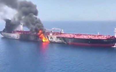 Tàu chở dầu Iran bị tấn công bởi tên lửa, căng thẳng Trung Đông lên đỉnh điểm