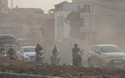 Ô nhiễm không khí ở Hà Nội tiếp tục vượt ngưỡng nguy hại cho sức khoẻ