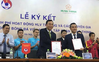 Tập đoàn Hưng Thịnh thay bầu Đức trả lương cho HLV Park Hang Seo