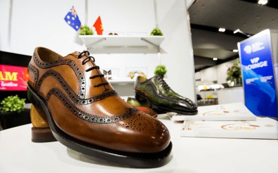 Giày da Việt Nam được đánh giá cao Hội chợ Quốc tế nguồn hàng Úc 2019