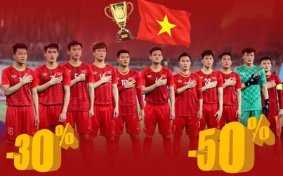 Mừng Việt Nam vô địch SEA Games hàng quán đua nhau giảm giá cho khách trùng tên cầu thủ