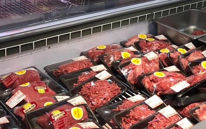 Thịt bò giảm giá mạnh tại siêu thị