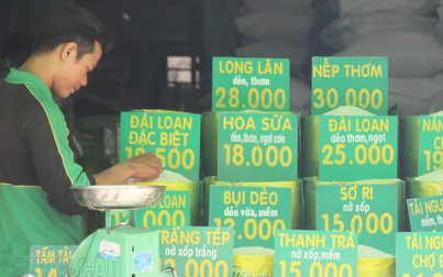 Giá gạo bán lẻ tăng nhẹ tại các chợ